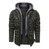 Men Warm Jacket Fleece Thick Autumn Winter Detachable Hoodies Jackets