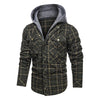 Men Warm Jacket Fleece Thick Autumn Winter Detachable Hoodies Jackets