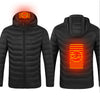 New Heated Jacket Coat USB Electric Jacket Cotton Coat
