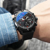 Men Sports Water Luminous Metal Watch