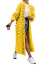 New Fashion 2024 Women's Tassel Knitted Long Coat